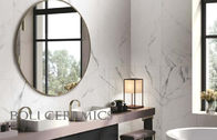 Le mur en céramique d'effet de marbre résistant à l'acide couvre de tuiles moins de 0,05% taux d'absorption