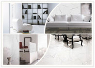 Tuile de marbre de porcelaine de regard de mode, carrelage précis de porcelaine de salon de dimensions de carrelage 24x48