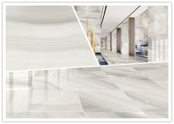 Tuiles d'intérieur beiges vitrées de porcelaine de la couleur 600*1200 millimètre d'agate de tuile de porcelaine de regard de marbre polies par Digital