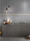 Le ciment indonésien de prix de plancher de carreau de céramique de la Chine 600x600mm couvre de tuiles la cuisine Grey Look Tile