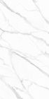 Tuile moderne polie blanche de porcelaine du lustre 1600*3200mm de marbre de Carrare