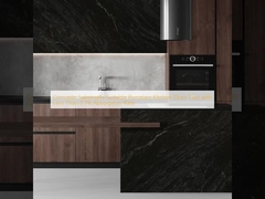 Supports en béton adaptés aux carreaux de sol de cuisine en porcelaine avec un taux d'absorption inférieur à 0,1%