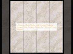 LC Payment Team Carrelage en porcelaine aspect marbre rectangulaire beige haute durabilité adapté aux bâtiments publics et privés