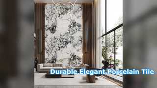 Carrelage en porcelaine moderne : revêtement de sol élégant et durable