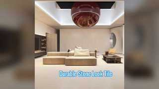 Carrelage en porcelaine moderne de 9 mm, revêtement de sol en pierre