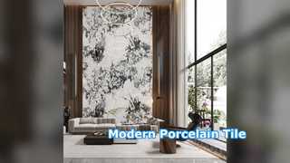 Carrelage en porcelaine moderne : revêtement de sol élégant et durable