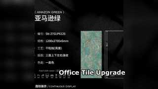 Carreau de porcelaine moderne pour les bureaux