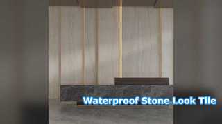 Sol en porcelaine durable résistant à l'eau