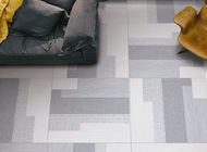 Usage du carreau de céramique 600x600 millimètre de tapis de lustre de jet d'encre résistant à Grey Color léger