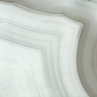 Lumière Grey Floor Tiles Wall Tiles, carrelage d'agate de marbre de luxe de regard