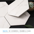 Hexagone 8.8mm d'intérieur extérieurs 8' tuile de porcelaine de marbre de X9.2
