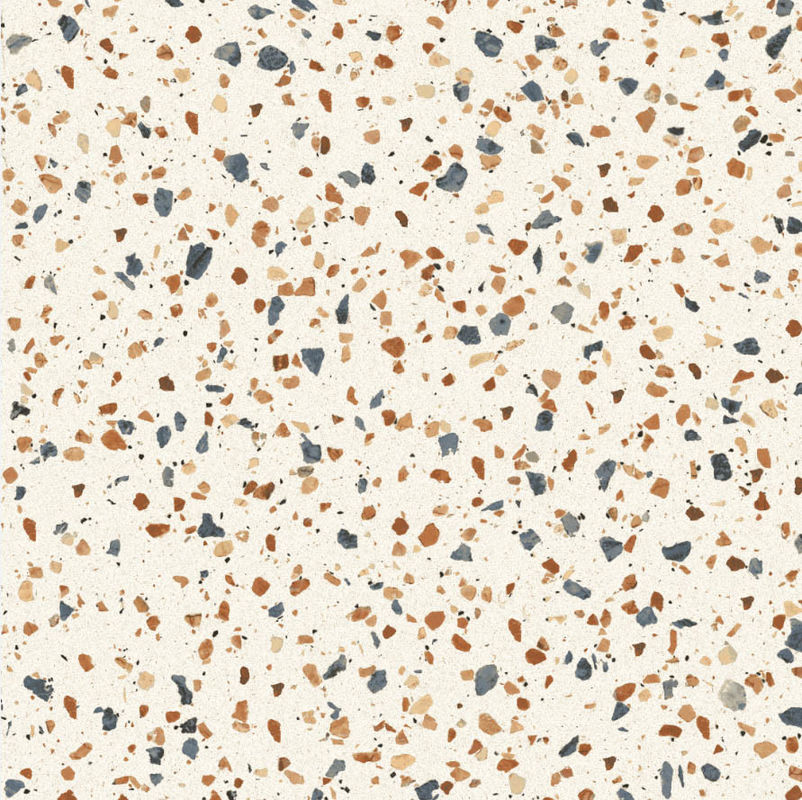 Les carrelages beiges de sol de mosaïque de mélange cimentent les dalles d'intérieur de partie supérieure du comptoir de cuisine de Tableau 60X60CM