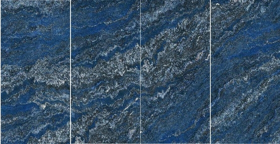 Tuile sèche de dalle de bleu de ciel de lustre de grain pour le café résistant à l'acide