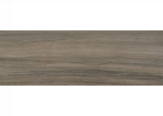 Carreaux de porcelaine de style nordique en bois avec une surface concave en marron