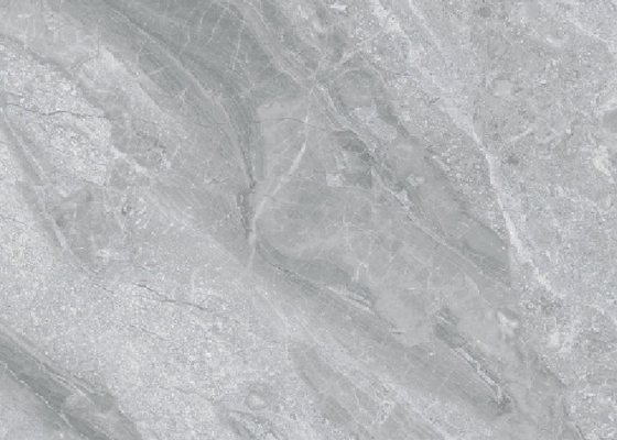 800*800 Porcelaine intérieure de bureau Carreaux de nuage d'eau Couleur grise Finition mate