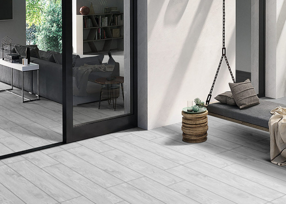 200*1200mm Salle à manger Carreaux de porcelaine de corps entier Carreaux de look en bois