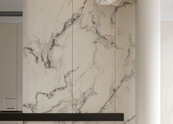 1200*2800mm Porcelaine intérieure paroi dalles Résistance aux rayures et durabilité