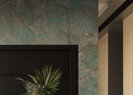 Résistance aux rayures Parquet intérieur en porcelaine pour café
