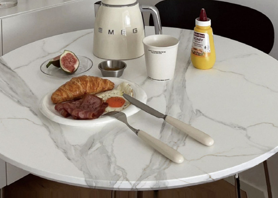 Facile d'entretien Carreaux de porcelaine blanche 6 plancher résistant aux rayures