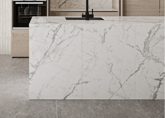 Carreaux poli en porcelaine blanche offrant 3 motifs 12 mm Maintenance facile