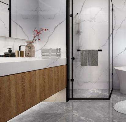 Matt Finish Porcelaine intérieur avec un entretien et un design faciles