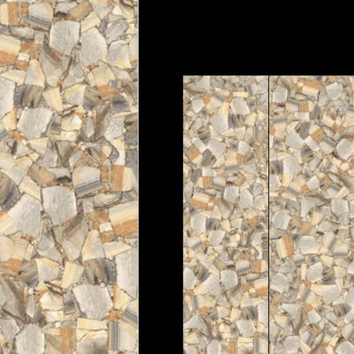 Carreaux de sol en porcelaine de surface polie pour des intérieurs luxueux