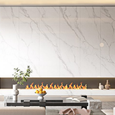 Carreaux de sol en porcelaine poli résistant aux rayures et faciles à entretenir