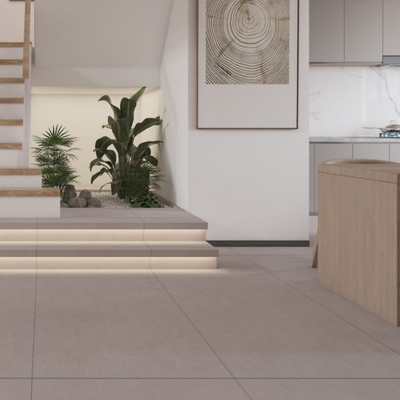 Carreaux de sol en céramique intérieure résistant aux taches / dalles en porcelaine intérieure