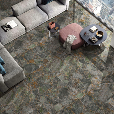 Transformez le salon intérieur en porcelaine Marbres résistant aux rayures