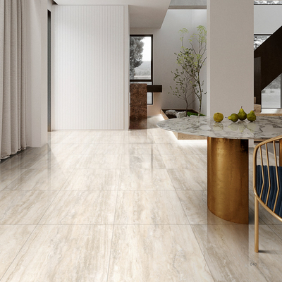 Carreaux de porcelaine d'intérieur de 600*600 mm, d'entretien facile et d'épaisseur de 12 mm