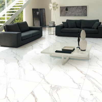 Carreaux de porcelaine pour intérieur poli Résistance aux taches 0,5% Absorption de l'eau Parfait pour les projets et les espaces