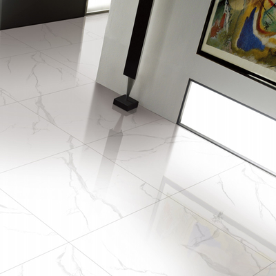 Hôtel Porcelaine intérieure carreaux résistance aux taches 600 * 600mm Taille pour vos besoins