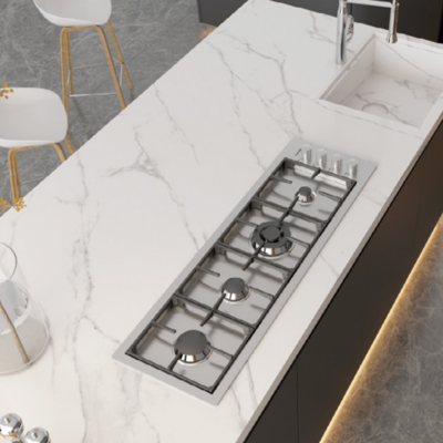 Carreau de porcelaine aspect marbre 1600x3200mm avec bord rectifié et entretien facile