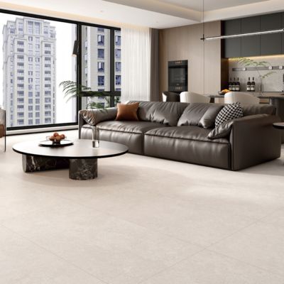 Carrelage en porcelaine d'intérieur haute durabilité et résistant aux taches pour une décoration intérieure haut de gamme