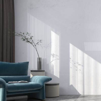 Carrelage en porcelaine d'intérieur à haute résistance aux rayures, conforme à la norme ISO 13006, pour la rénovation murale