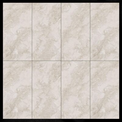 Carreaux de porcelaine de marbre rectangulaire beige 750*1500 mm pour les sols et les murs à haute durabilité