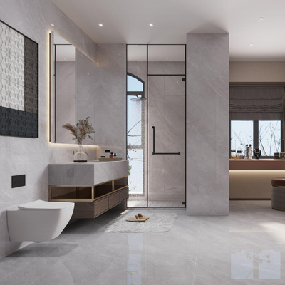 Carreaux de sol en porcelaine de 800x800 mm d'épaisseur conçus pour résister à l'usure et conserver leur apparence au fil du temps