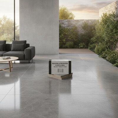 Plancher et mur intérieur et extérieur 800x800 Carreaux de sol en porcelaine Solution de sol pour les environnements résidentiels commerciaux