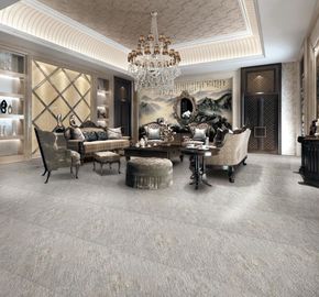 Tuile légère de Grey Stone Look Porcelain Floor, carrelages rustiques 600*600mm