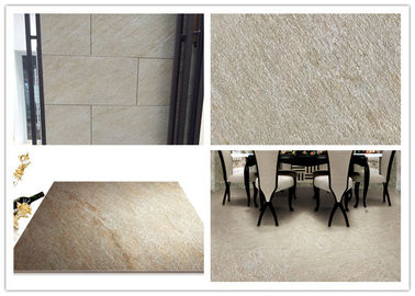 Carrelage en céramique beige jaune de cuisine, tuiles de porcelaine de grès