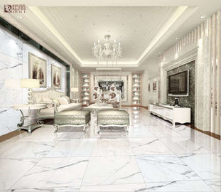 3D le jet d'encre Matt Finish Carrara Ceramic Wall couvre de tuiles la taille de 300 x 1200 millimètres