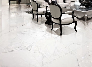 Tuile superbe vitrée populaire de porcelaine de la dureté 24x48 de taille de Matte Marble Look Porcelain Tile 60x120 cm