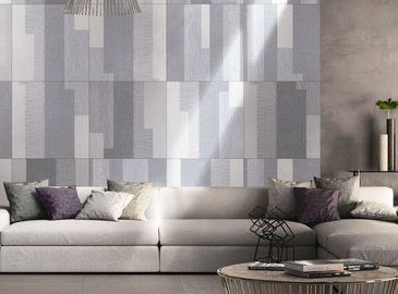 Usage du carreau de céramique 600x600 millimètre de tapis de lustre de jet d'encre résistant à Grey Color léger