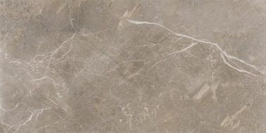 Résistant chimique de marbre de carrelages de salle de bains de regard de couleur de Brown