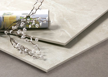 Tuile moderne beige de porcelaine de pierre de Breccia pour le plancher de Chambre, marché superbe