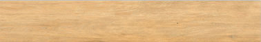Taille en bois de la tuile 200x1200 millimètre de porcelaine de regard de ciment de conception de couleur jaunâtre