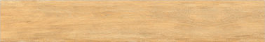 Carrelages en bois en céramique rustiques de regard de tuile en bois de porcelaine pour la couleur jaunâtre de salon