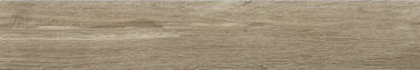 Tuiles en bois de porcelaine de mur de regard de salon moderne, carrelage en céramique d'effet en bois du grain 200x1200