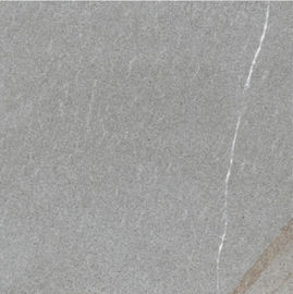 Pouces de carreau de céramique de la taille 24 x 24 de ciment non de cour Grey Color Floor Tile de glissement