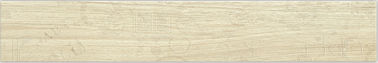 Tuile vitrée de mur de plancher de porcelaine de grain en bois de jet d'encre, carrelages en céramique en bois